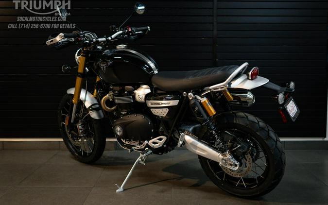 2026 Triumph Scrambler 1200 XE Sapphire black
