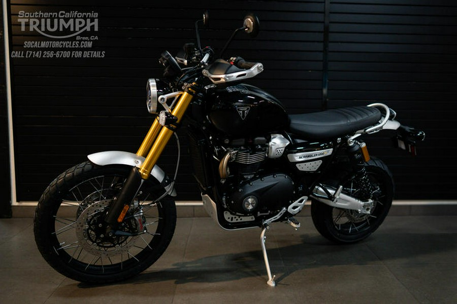 2026 Triumph Scrambler 1200 XE Sapphire black