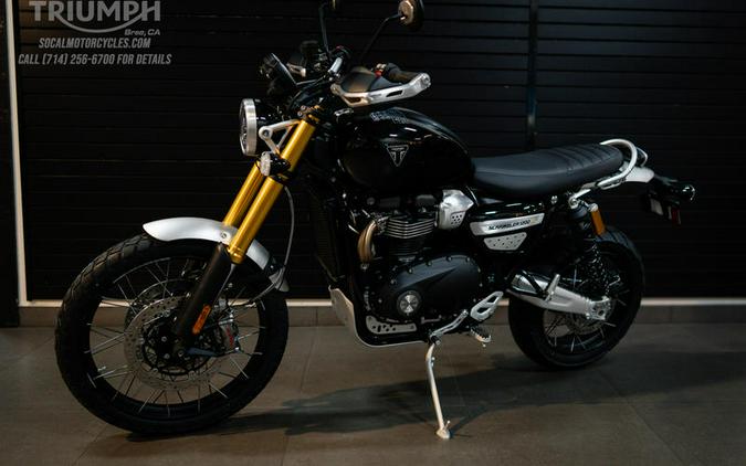 2026 Triumph Scrambler 1200 XE Sapphire black