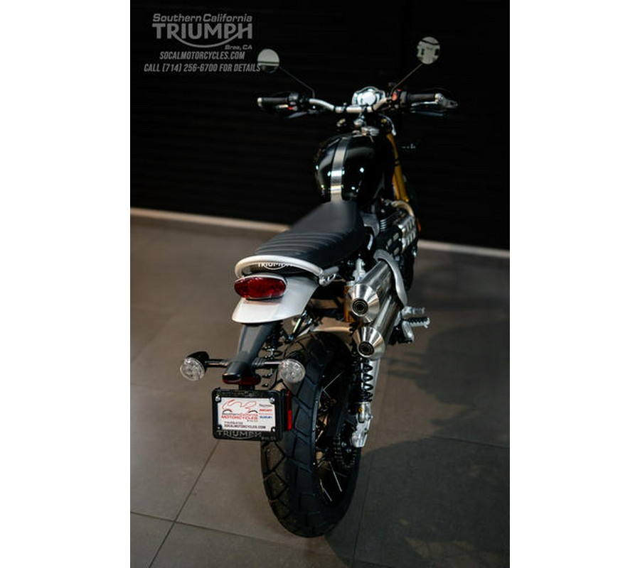 2026 Triumph Scrambler 1200 XE Sapphire black