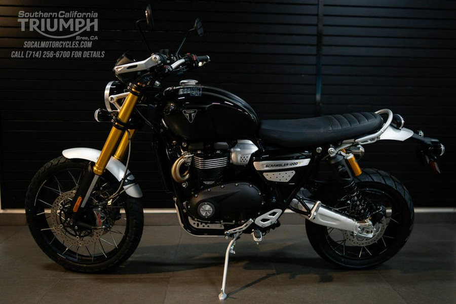 2026 Triumph Scrambler 1200 XE Sapphire black
