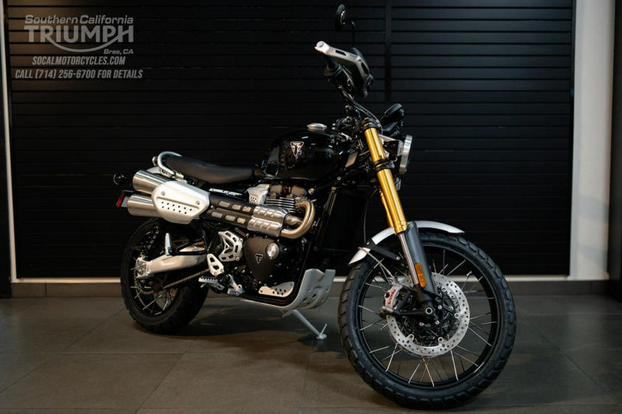 2026 Triumph Scrambler 1200 XE Sapphire black