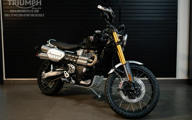 2026 Triumph Scrambler 1200 XE Sapphire black
