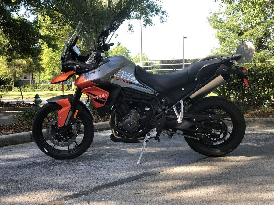 2023 Triumph Tiger 850 Sport Graphite/Baja Orange