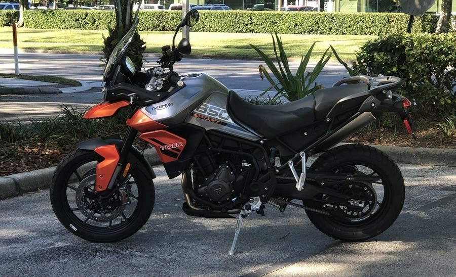 2023 Triumph Tiger 850 Sport Graphite/Baja Orange