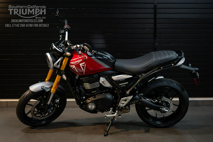2026 Triumph Speed 400 Lava Red Gloss/Storm Grey