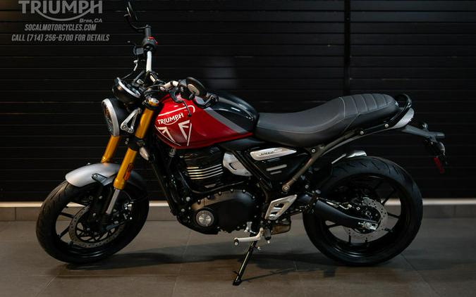 2026 Triumph Speed 400 Lava Red Gloss/Storm Grey