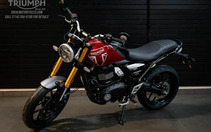2026 Triumph Speed 400 Lava Red Gloss/Storm Grey