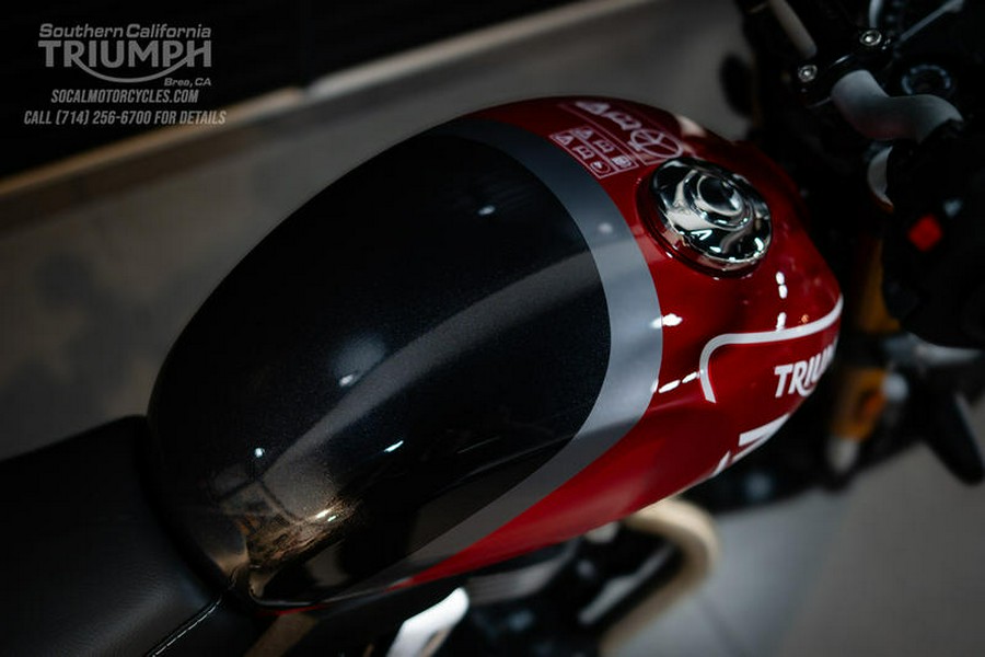 2026 Triumph Speed 400 Lava Red Gloss/Storm Grey