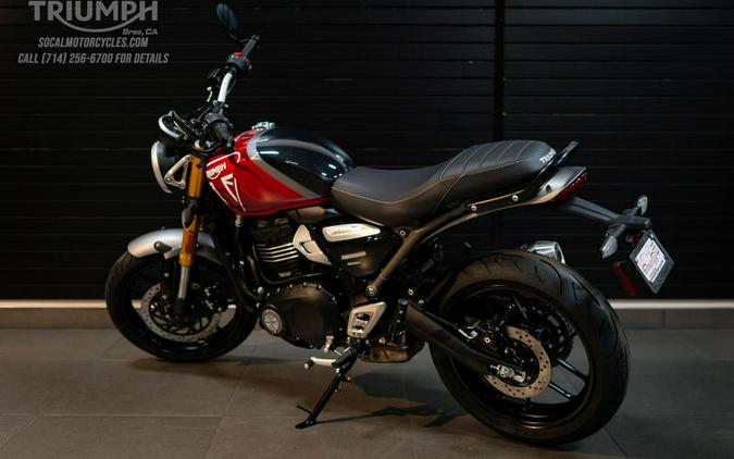 2026 Triumph Speed 400 Lava Red Gloss/Storm Grey