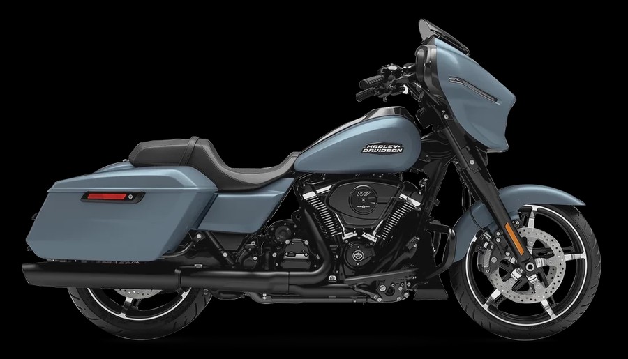 2024 Harley-Davidson Street Glide® Sharkskin Blue - Black Finish