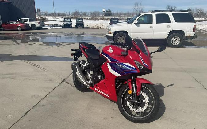 2025 Honda® CBR 500R ABS Red