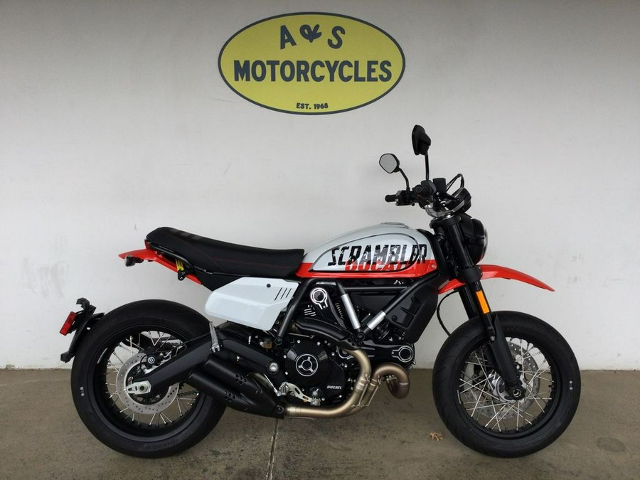 2023 Ducati Scrambler Urban Motard Star White Silk and Ducati GP ’19 Red