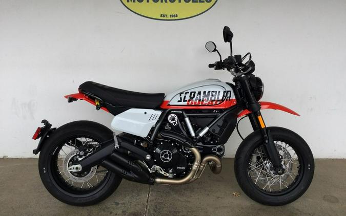 2023 Ducati Scrambler Urban Motard Star White Silk and Ducati GP ’19 Red