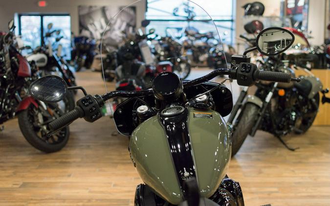 2025 Indian Super Chief Dark Horse Moss Green