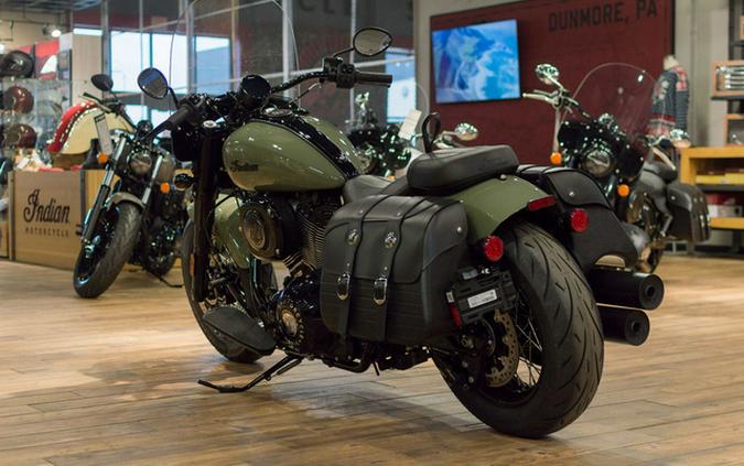 2025 Indian Super Chief Dark Horse Moss Green