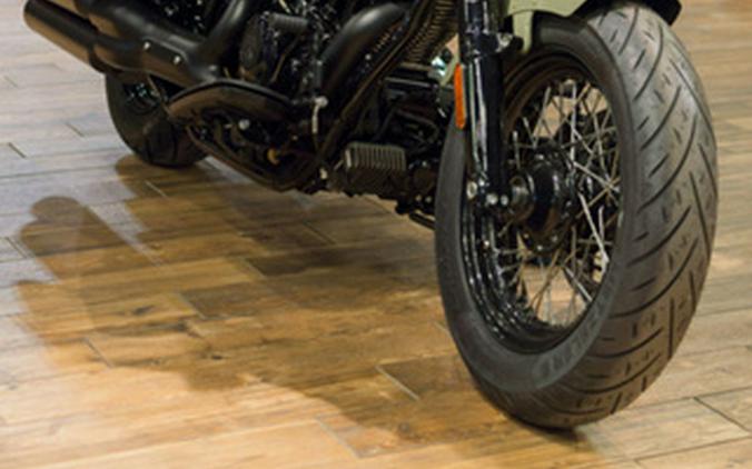 2025 Indian Super Chief Dark Horse Moss Green