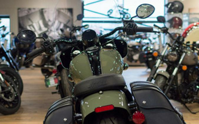 2025 Indian Super Chief Dark Horse Moss Green