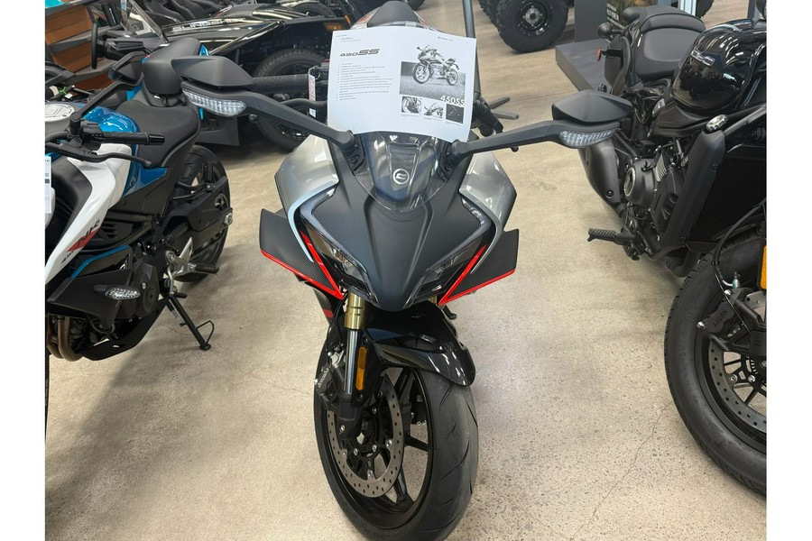 2025 CFMOTO CFMOTO 450 SS ZIRCON BLACK