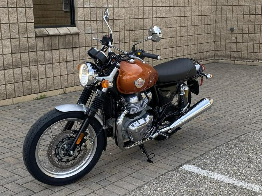 2023 Royal Enfield INT650 Orange Crush