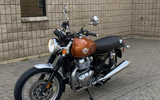 2023 Royal Enfield INT650 Orange Crush