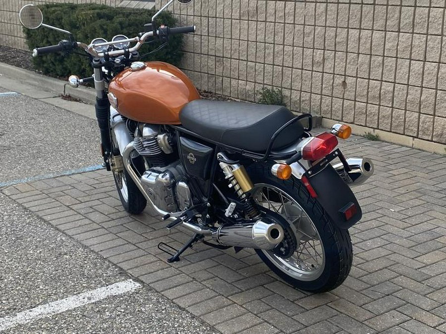 2023 Royal Enfield INT650 Orange Crush