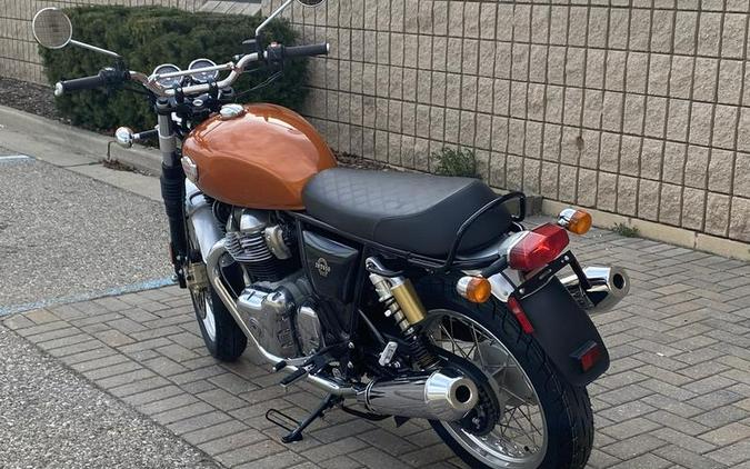 2023 Royal Enfield INT650 Orange Crush