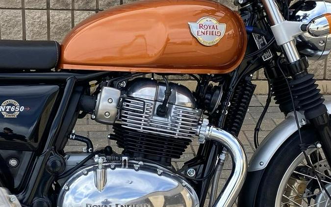 2023 Royal Enfield INT650 Orange Crush