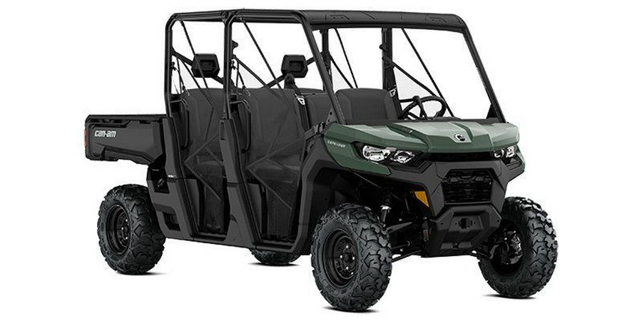 New 2025 CAN-AM DEFENDER MAX BASE 62 HD7 COMPASS GREEN