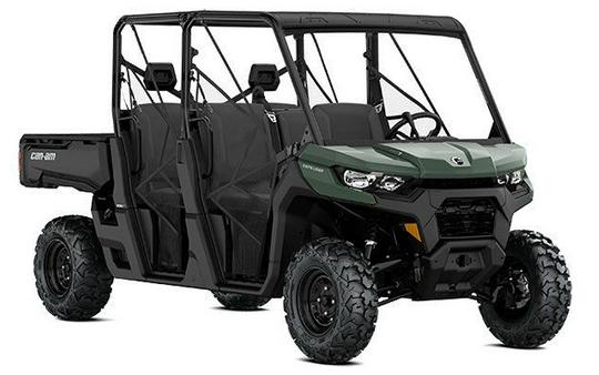 New 2025 CAN-AM DEFENDER MAX BASE 62 HD7 COMPASS GREEN