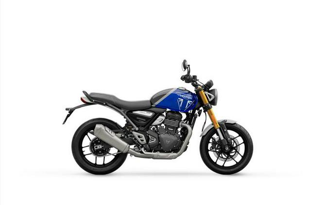 2024 Triumph Speed 400 - Caspian Blue / Storm Grey