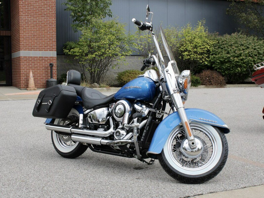 Used 2018 Harley-Davidson Softail Deluxe Motorcycle For Sale In Medina, OH