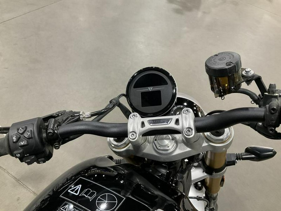 2026 Triumph Speed Twin 1200 RS Sapphire Black