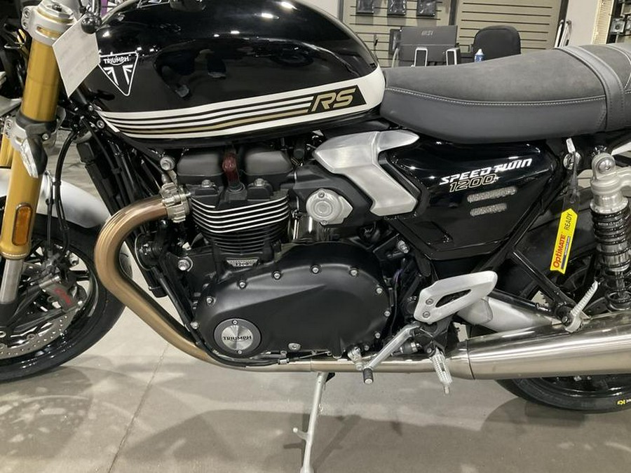 2026 Triumph Speed Twin 1200 RS Sapphire Black