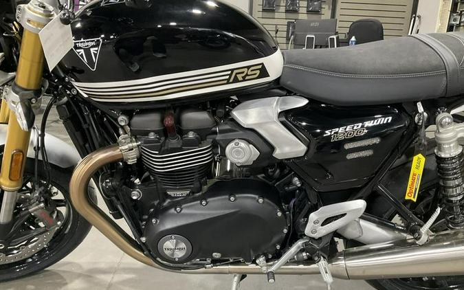 2026 Triumph Speed Twin 1200 RS Sapphire Black