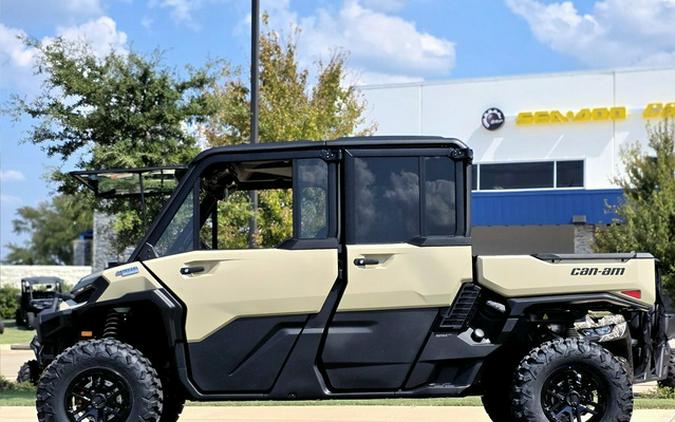 2026 Can-Am Defender MAX Limited HD11 Desert Tan & Carbon Black
