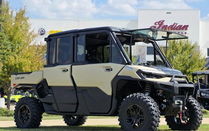 2026 Can-Am Defender MAX Limited HD11 Desert Tan & Carbon Black
