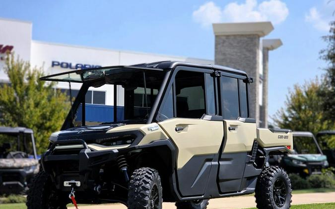 2026 Can-Am Defender MAX Limited HD11 Desert Tan & Carbon Black