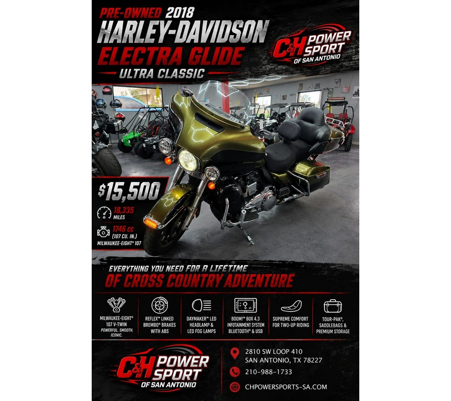 2018 Harley-Davidson Electra Glide® Ultra Classic®