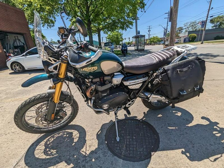 2022 Triumph Scrambler 1200 Steve McQueen Edition Competition Green