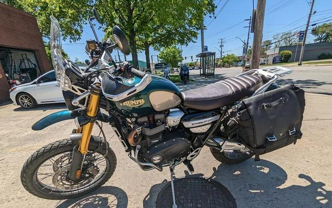 2022 Triumph Scrambler 1200 Steve McQueen Edition Competition Green