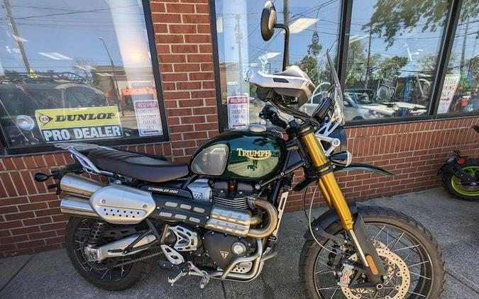 2022 Triumph Scrambler 1200 Steve McQueen Edition Competition Green