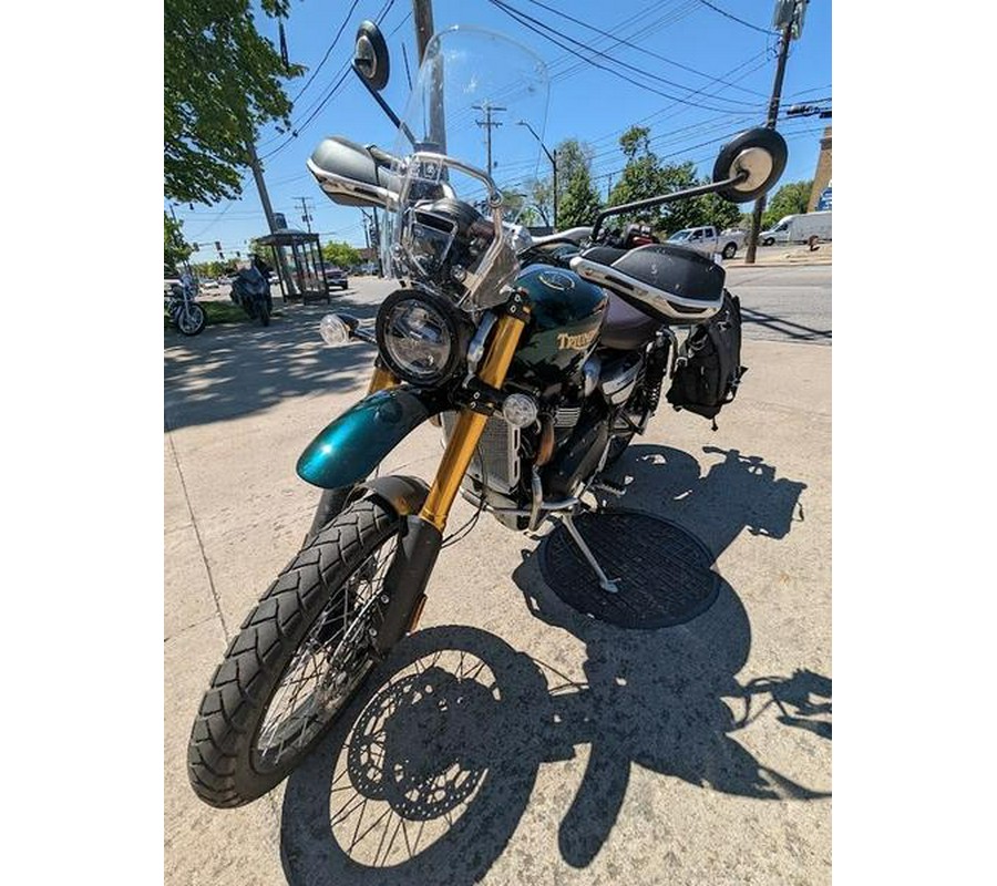 2022 Triumph Scrambler 1200 Steve McQueen Edition Competition Green