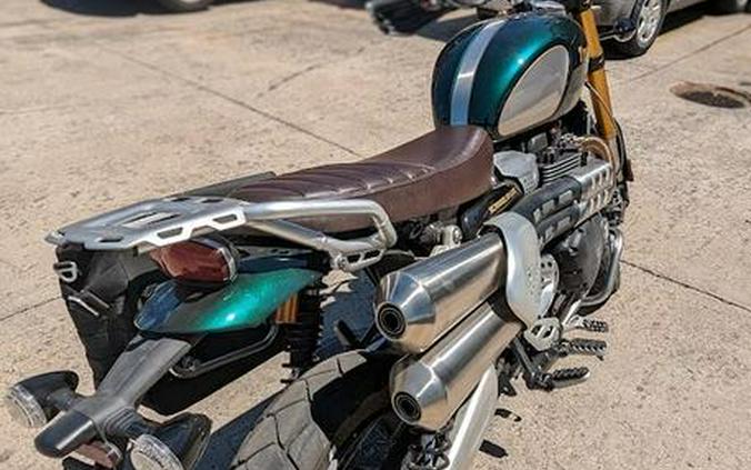 2022 Triumph Scrambler 1200 Steve McQueen Edition Competition Green