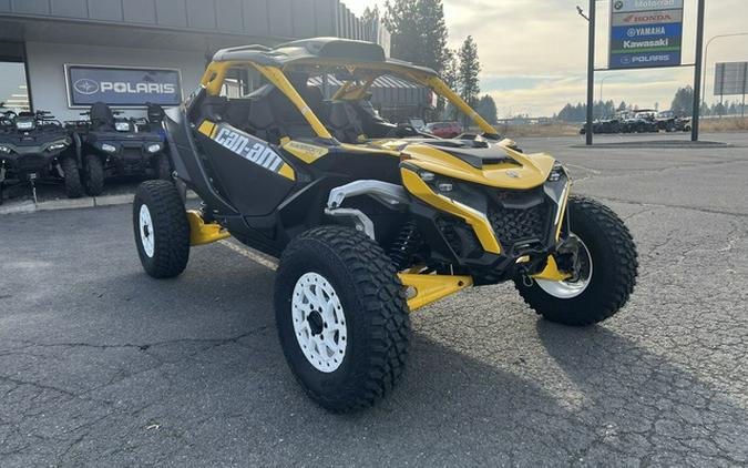 2024 Can-Am Maverick R X RS with Smart-Shox Carbon Black & Neo