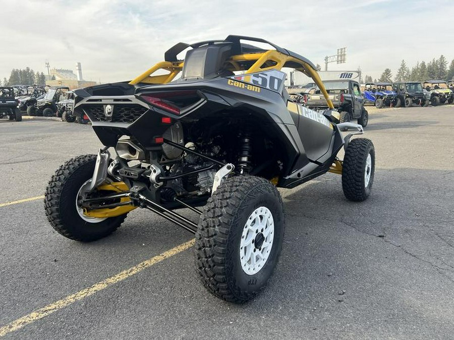 2024 Can-Am® Maverick R X RS with Smart-Shox Carbon Black & Neo Yellow