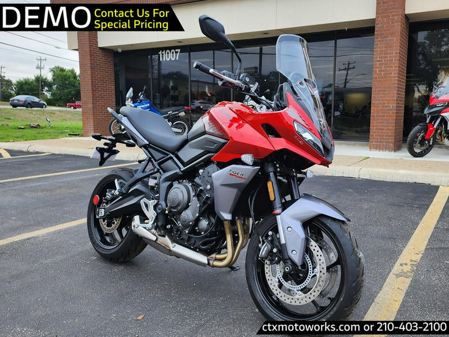 2023 Triumph Tiger Sport 660 Korosi Red / Graphite