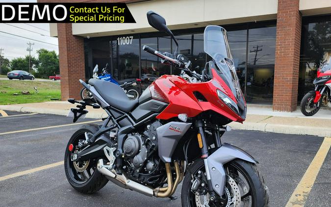 2023 Triumph Tiger Sport 660 Korosi Red / Graphite