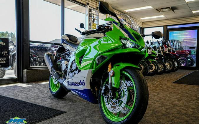 2024 Kawasaki Ninja® ZX™-6R 40th Anniversary Edition ABS