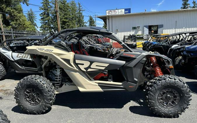 2023 Can-Am® Maverick X3 X rs Turbo RR Desert Tan / Carbon Black / Magma Red